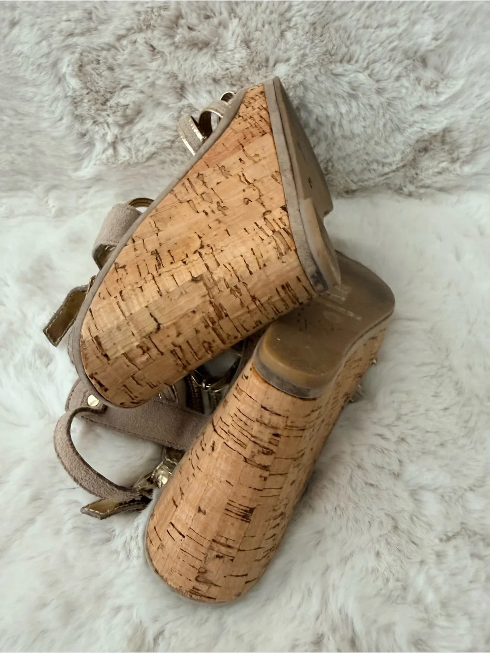 Sz 6 Women DV by Dolce Vita Cork Wedge Sandals